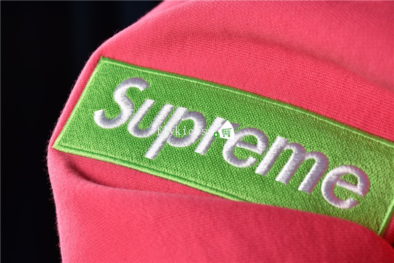 Supreme Watermelon Red Hoodie Green Box